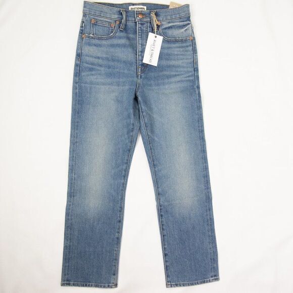 NEW Madewell made in USA Rivet & Thread Cali Demi-Boot Jeans in Shetland Was, 26 - Picture 3 of 16